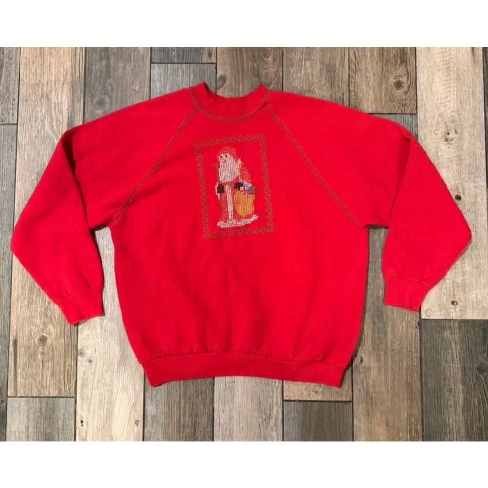 Vintage Granny Christmas Crewneck Sweater